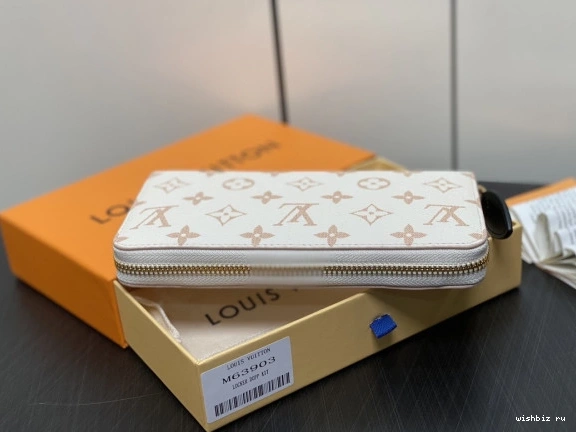 WIS VUITTON Portefeuille Zippy WALLET-19.5*10.5*2.5cm LOUIS 0813